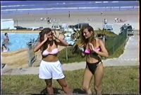 Girls Flashing During Spring Break At Daytona Beach 1989