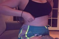 Black Sports Bra
