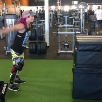 Sasha Working Out