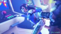 D.Va And McCree Having Fun At The Arcade