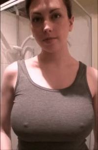 Milf Reveals Big Boobs