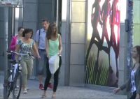 Girl Gets Changed On The Street