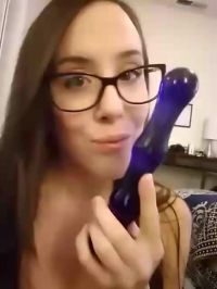 Cleaning Off All The Grool On My Toy, Like A Good Girl Should ;)
