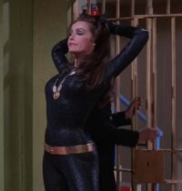 Julie Newmar Catsuit Plot On Batman