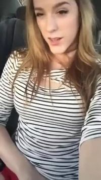 Teen Masturbates In Parking Lot