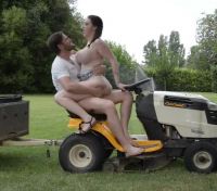 So That's Why It's Called A Riding Lawnmower.