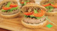 Healthy Beef Tartare Burger