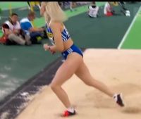 Greek Triple Jumper Paraskevi Papachristou