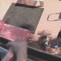 Surprise Cumshot From Above