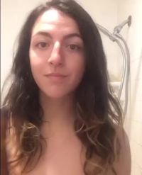 Busted A Load To This Shower Beer Chick