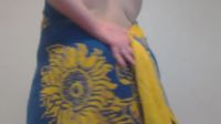 A Slip Of The Towel…to Reveal My Fat White Cheeks!