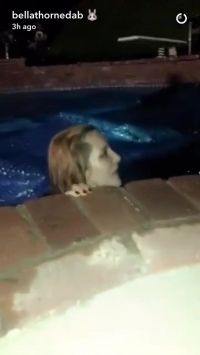 Bella Thorne Hot Tub Video