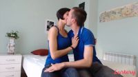 Girl With Perfect Natural Tits Getting Fucked By Her Boyfriend