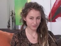 The self proclaimed "anti fascist" girl that got punched in Berkeley War IV, makes her own cheese.