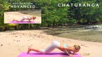 Blonde Yoga Babe At The Beach