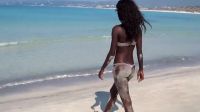 Sara At The Beach