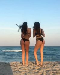 Friends On The Beach