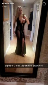 Rebecca In Her New Dress