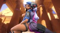 Ana & Widowmaker Doing Buttstuff,