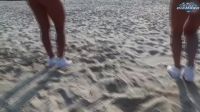 Korean Workout On The Beach