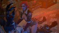 Triss Pacifies A Ghoul