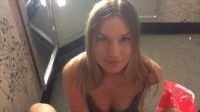 Quick Changing Room Blowjob