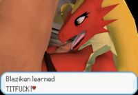 Blaziken Learning A New Move