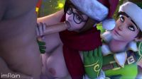 Tracer & Mei Enjoying The Holidays,
