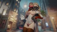 Soldier 76 Giving Mercy A Nice Thigh Massage