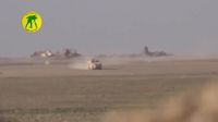 ISIS Launch Attack On Iraqi PMU West Of Mosul. Attack Fails And Survivors Hunted Down As They Flee.