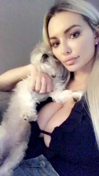 Lindsey Pelas Bursting Out Of Her Top