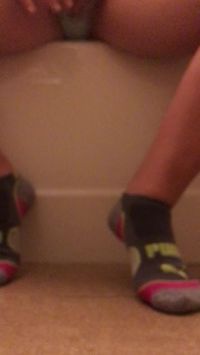 Taking My Socks Off After A Long Day In My Sneakers