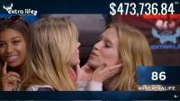 Ashley Jenkins And Barbara Dunkelman Kissing For Charity