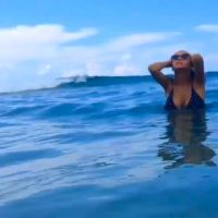 Viki O Running In Surf