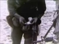 American Soldiers Put A Death Card In The Mouth Of A Dead VC – Vietnam 1967