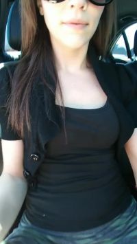 Flashing and masturbating in car [x-post /r/AdultXXXGifs/]