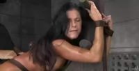 Tied To A Post And Creampied
