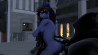 Widowmaker Rides Reaper
