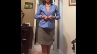 My Wife Doing A Little Teasing After Work