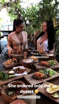 Poking Helga's Breasts, With A Fork