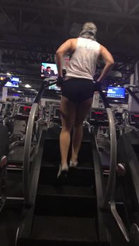 At The Gym Again!