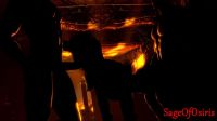 Elizabeth By The Fire