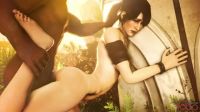 Morrigan Taken From Behind