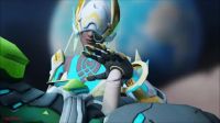 Symmetra Showing Genji A Neat Little Trick