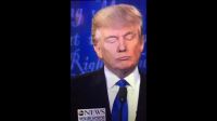 Monday's Debate Through Trump's Eyes