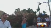 Sexy Elissar Belly Dancing In Public