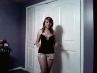 Shy Amateur Striptease