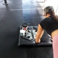 Choked My Cock To Her Huge Jiggling Butt