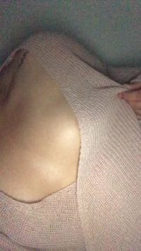One Of My Small & Pierced Boobs For You Alllll