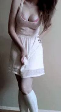 White Dress Long Dong